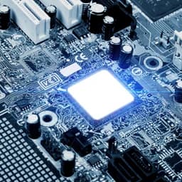 동탄일반산업단지 반도체 장비 클러스터를 상징하는 반도체 기판